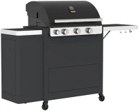 Barbecook BC-GAS-2037 Stella 3221 gázgrill, tárolóval, oldalégővel, gázpalack tárolóval kép