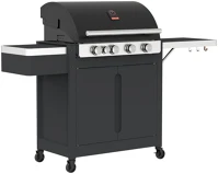 Barbecook BC-GAS-2038 Stella 4311 gázgrill, tárolóval, infravörös oldalégővel, 174x59x119cm kép