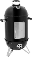 Barbecook BC-SMO-5014 Oskar m zománcozott füstölő és grill, fekete, átmérő 44cm kép