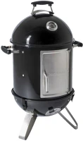 Barbecook BC-SMO-5017 Oskar s zománcozott füstölő és grill, fekete, átmérő 40cm kép