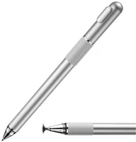 Baseus ACPCL-0S Baseus tablet tool pen golden cudgel capacitive stylus pen silver (acpcl-0s)