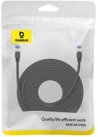 Baseus B0013320B111-08 Network cable high speed (cat7) of rj45 (braided cable) 10 gbps, 15m, black () kép