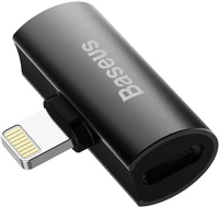 Baseus L46 2XLIGHTNING L46 2xlightning adapter, cal46-01, fekete kép