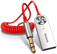 Baseus CABA01-09 Bluetooth audió adapter kábel, v5.0, 3.5 mm jack csatlakozó, usb kép