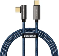 Baseus CACS000603 Baseus Legend Series USB-C - USB-C ferde kábel, PD, 100W, 1m, kék (CACS000603) kép