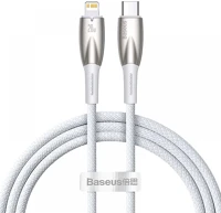 Baseus CADH000002 Usb type-c töltő- és adatkábel, lightning, 100 cm, 2400ma, 20w kép