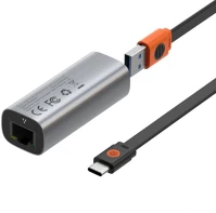 Baseus CAHUB-AF0G Usb-a - usb-c – rj45 hálózati adapter kép