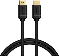 Baseus CAKGQ-J01 Cakgqj01 hdmi kábel 2 m hdmi a-típus (standard) fekete, ezüst kép