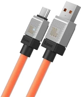 Baseus CAKW000607 Coolplay usb-type-c adatkábel, 100w, 1m, narancs kép
