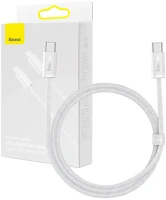 Baseus CALD000202 Usb-c-usb-c kábel, 100 w, 1 m (fehér) kép