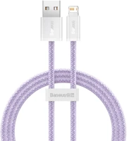 Baseus CALD000405 Dynamic usb- lightning kábel 2,4a 1m ibolya kép