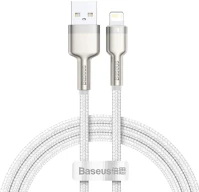 Baseus CALJK-A02 Cafule usb-lightning töltőkábel 1 m fehér kép