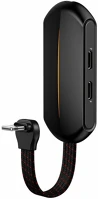 Baseus CALL47-01 Audió és töltő adapter 3in1, elosztó, lightning - lightning töltő kép