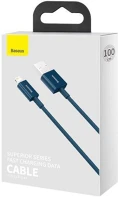 Baseus CALYS-A03 Lightning superior series cable, fast charging, data 2.4a, 1m blue () kép