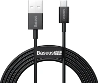 Baseus CAMYS-A01 Superior series usb-micro usb kábel, 2a, 2m, fekete kép