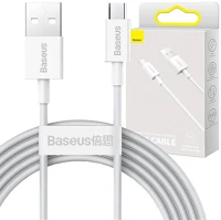 Baseus 2A, 2M Superior series usb-micro usb kábel, 2a, 2m (fehér) kép
