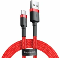 Baseus CATKLF-C09 Cafule 2a usb-usb-c cable 2m red kép