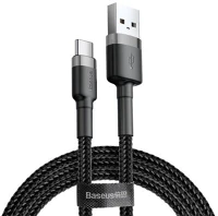 Baseus CATKLF-UG1 Cafule usb-c cable 2a 3m black kép
