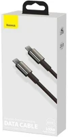 Baseus CATWJ-A01 6953156232068 usb kábel usb 2.0 2 m usb c fekete kép