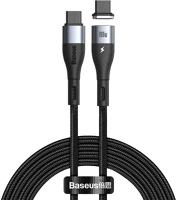 Baseus CATXC-Q01 Usb type-c töltő- és adatkábel, usb type-c, 150 cm, 100w, mágneses kép