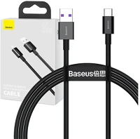 Baseus CATYS-01 Superior type-c gyorstöltő adatkábel, 1m, fekete kép