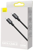Baseus USB 2.0 USB Superior usb kábel 1 m usb 2.0 usb c fekete kép