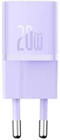Baseus CCGN050105 Gan5 type-c hálózati töltő, 20w, lila kép
