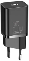Baseus CCSP020101 Travel charger super si 1c quick charger 25w eu black () kép