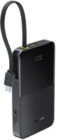 Baseus E0027600 fc51 bipow 2 vésztöltő type-c+usb aljzat 10000mah, led + fix type-c kábel kép