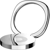 Baseus HU6953156251687 Fém ujjgyűrű telefonttartó - ezüst kép