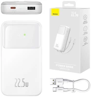 Baseus IN31681 Powerbank  comet 20000mah, usb do usb-c, 22.5w (white) kép