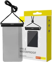 Baseus IN34196 Waterproof phone case  aquaglide with cylindrical slide lock (black) kép