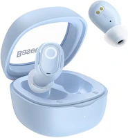 Baseus NGTW180003 Bowie wm02 bluetooth fülhallgató sztereo (v5.3, tws, extra mini + töltőtok) világoskék kép