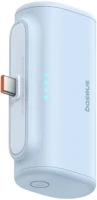 Baseus P10068306313-00 Compact usb-c 5000mah  20w powerbank kék kép