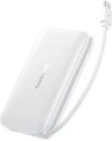 Baseus P10076805213-00 Picogo 10000mah powerbank fehér (qi2) kép