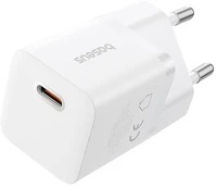 Baseus P10110909213-00 Gan5 mini 1c hálózati töltő type-c aljzat 25w, gan, fehér kép
