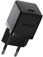 Baseus P10111605113-00 Palm hálózati töltő type-c aljzat 30w, pd gyorstöltő 3.0, fekete kép