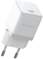 Baseus P10111605213-00 Palm hálózati töltő type-c aljzat 30w, pd gyorstöltő 3.0, fehér kép