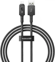 Baseus P10355802111-00 Usb töltő- és adatkábel, lightning, 100 cm, 2400 ma, gyorstöltés kép