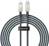 Baseus P10355803111-01 Usb type-c töltő- és adatkábel, lightning, 200 cm, 2400 ma, 20w kép