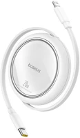 Baseus P10364501211-00 Free2pull cable usb-c to ip 20w (white) kép