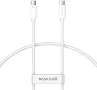 Baseus P10365200211-02 Superior usb c to usb c data cable 1 m 240 w white kép