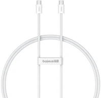 Baseus P10365200211-03 Kabel szybkiego ładowania usb-c do usb-c  superior 2 100w 1m (biały) kép