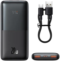 Baseus PPBD040201 Külső akkumulátor, 10000 mah, 20w, okostelefonhoz és tabletpc-hez, 2 x kép