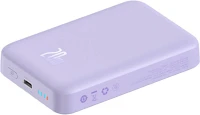 Baseus PPCX110105 Powerbank  magnetic mini 10000mah 20w (purple) kép