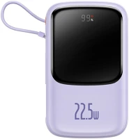 Baseus PPQD020105 Külső akkumulátor, 10000 mah, 22.5w, okostelefonhoz és tabletpc-hez, usb kép