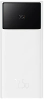 Baseus PPXJ080102 Star-lord powerbank 30000mah 2x usb usb-c 22.5w fehér kép