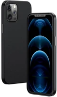 Baseus RS107737 Apple iphone 12 pro max, szilikon tok, bőrhatású bevonat, magsafe kép