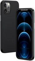 Baseus RS107738 Apple iphone 12 / 12 pro, szilikon tok, bőrhatású bevonat, magsafe kép