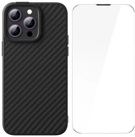Baseus RS146397 Apple iphone 14 pro max, műanyag hátlap védőtok, képernyővédő üveg kép